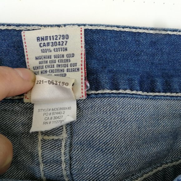 True Religion Straight Jeans 36 - Picture 9 of 9